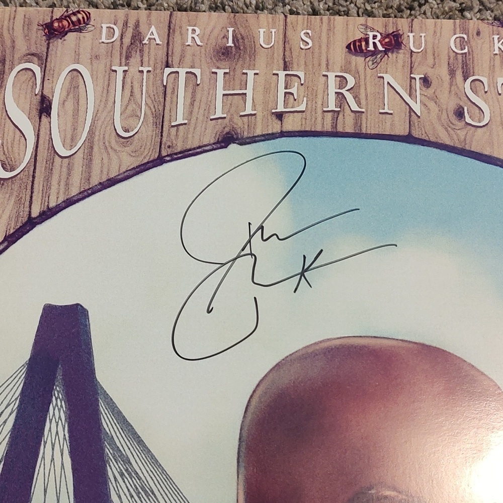 Darius Rucker Signed Poster Photo - Picture 2 of 6